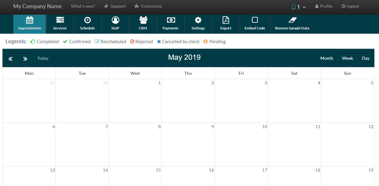 cleaning service scheduling software